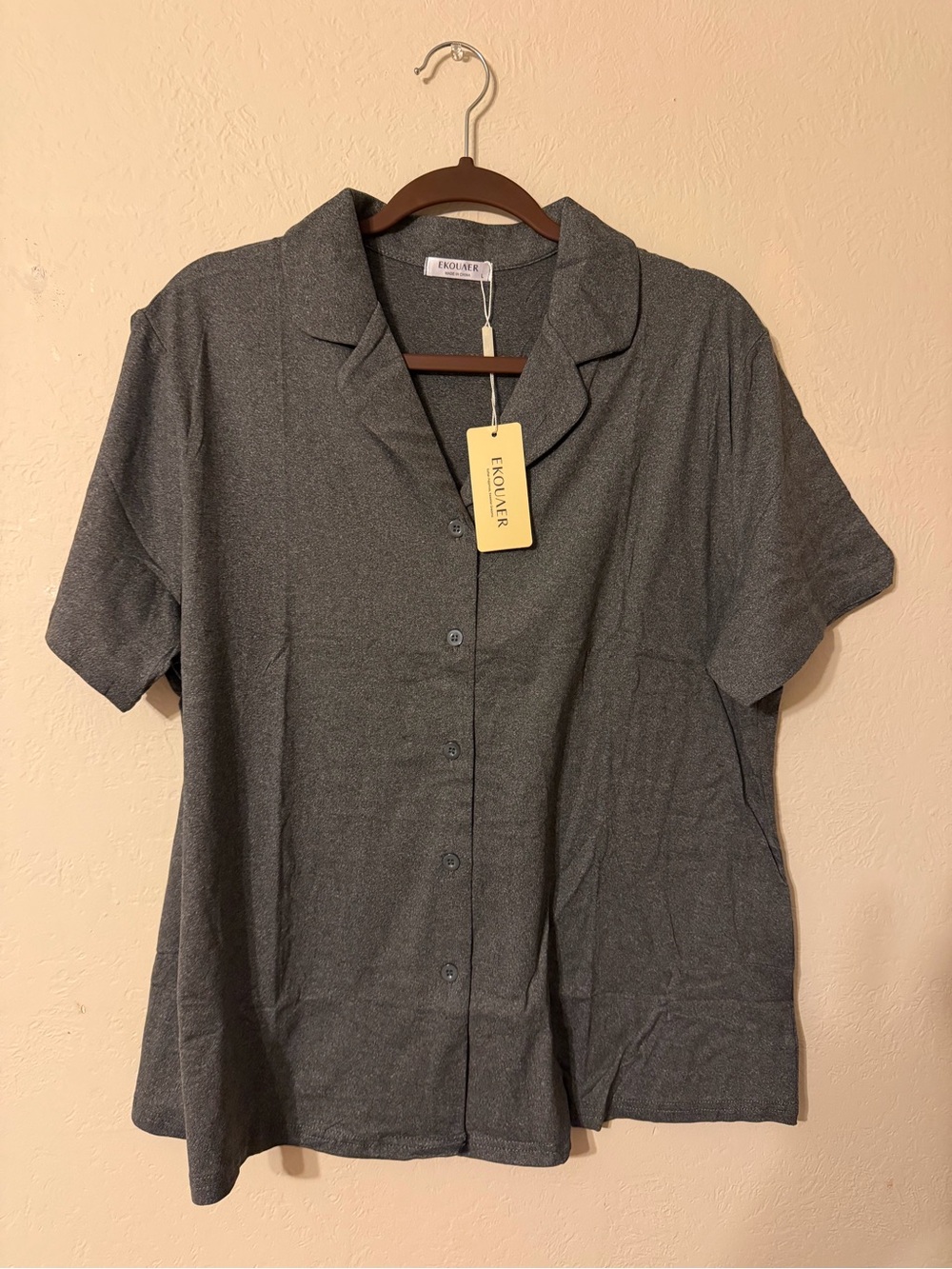 Women’s Soft Gray Pajama Sleep Set
